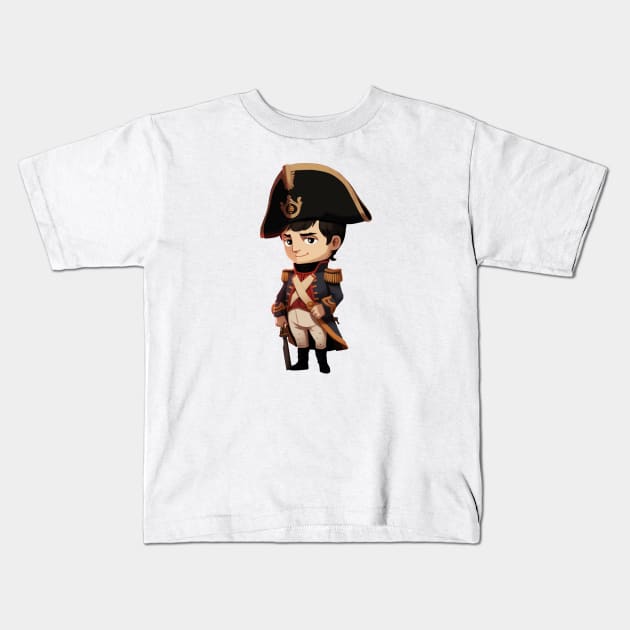 Napoleon Bonaparte kid emperor Kids T-Shirt by Mr Youpla